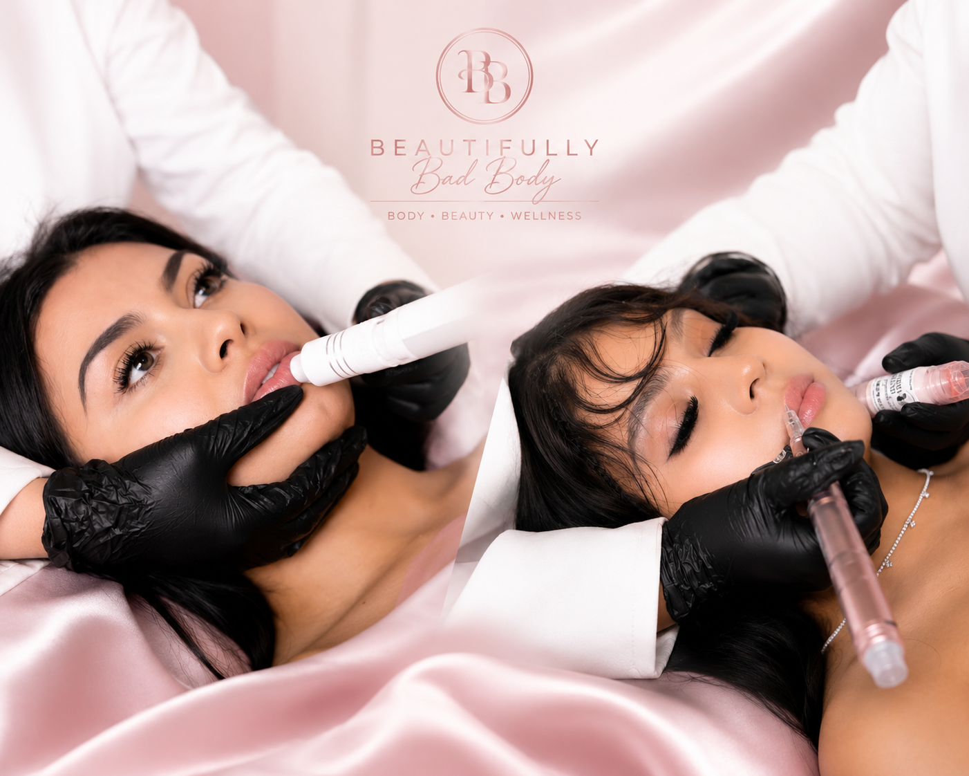BBB lip services: hyaluronic pen and lip blush treatments in the studio